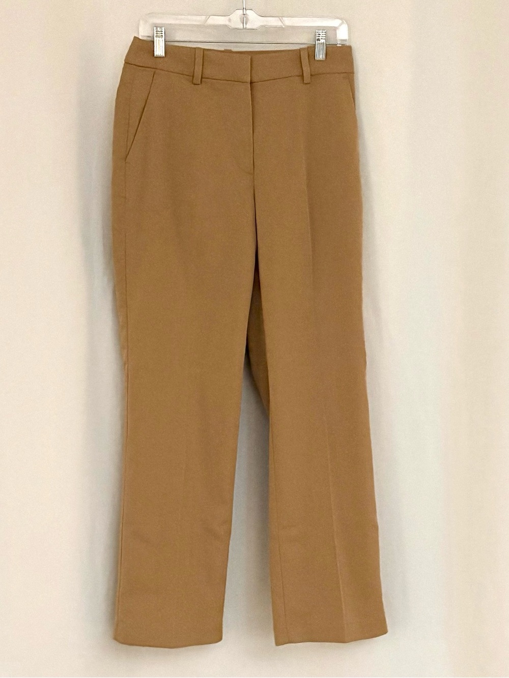 H&M Women's Tailored Camel Trousers - Classic Office Fit